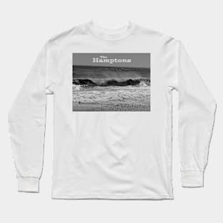 Ocean Waves-Hamptons Long Sleeve T-Shirt